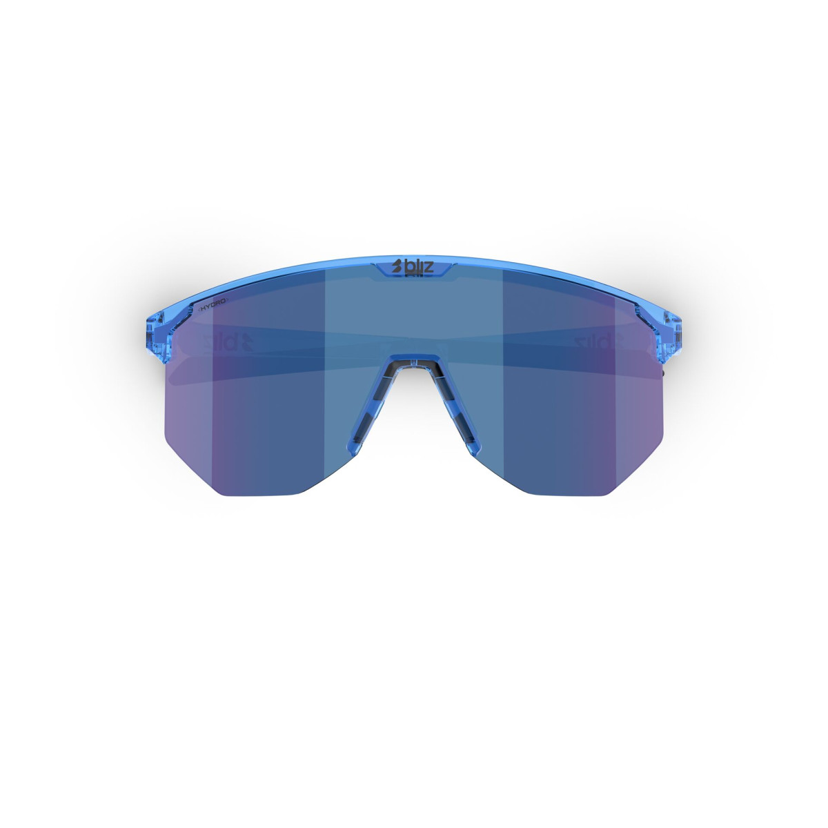 BLIZ Hero Sunglasses | Transparent Blue - Smoke Blue Multicolour