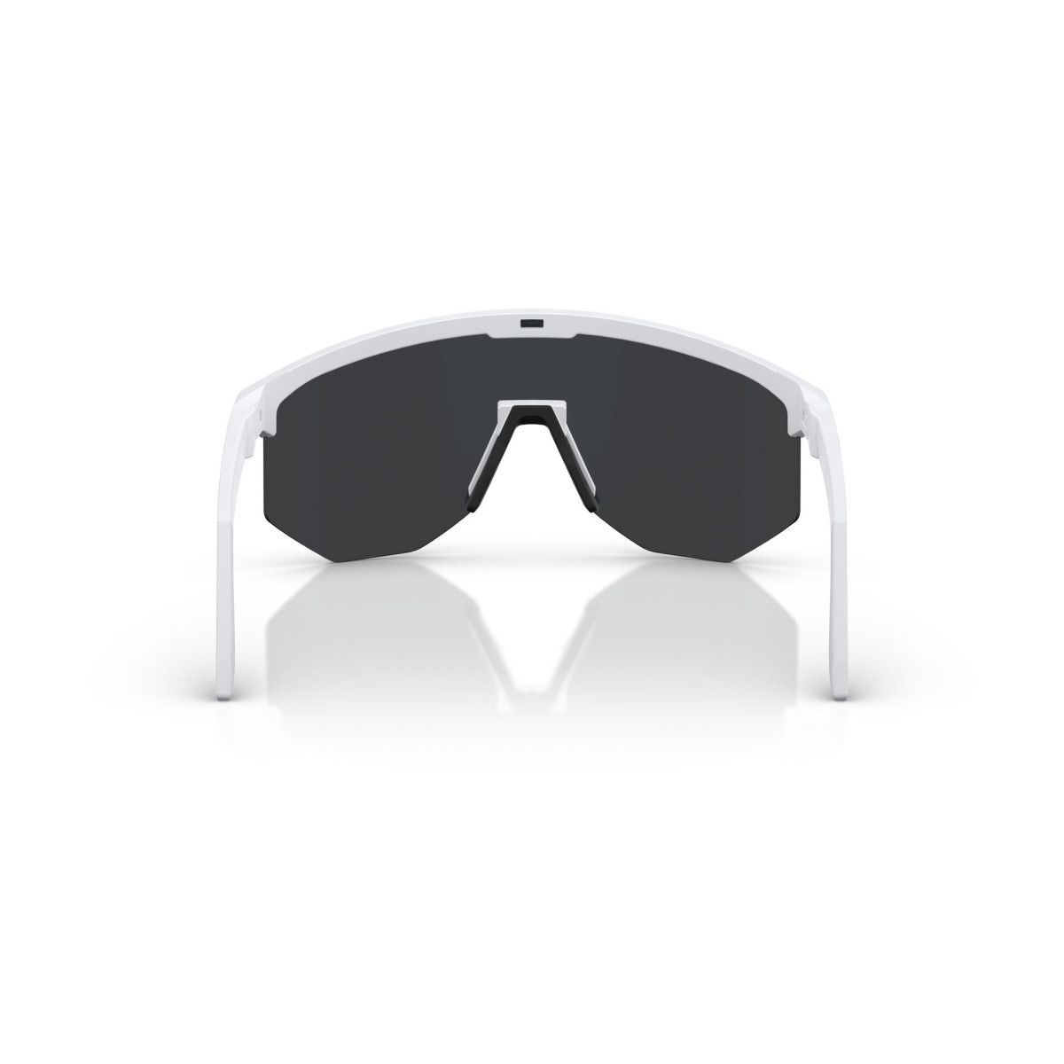 BLIZ Hero Sunglasses | Matte White - Smoke Blue Multicolour