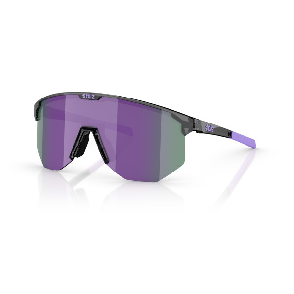 BLIZ Hero Small akiniai | Crystal Black - Purple