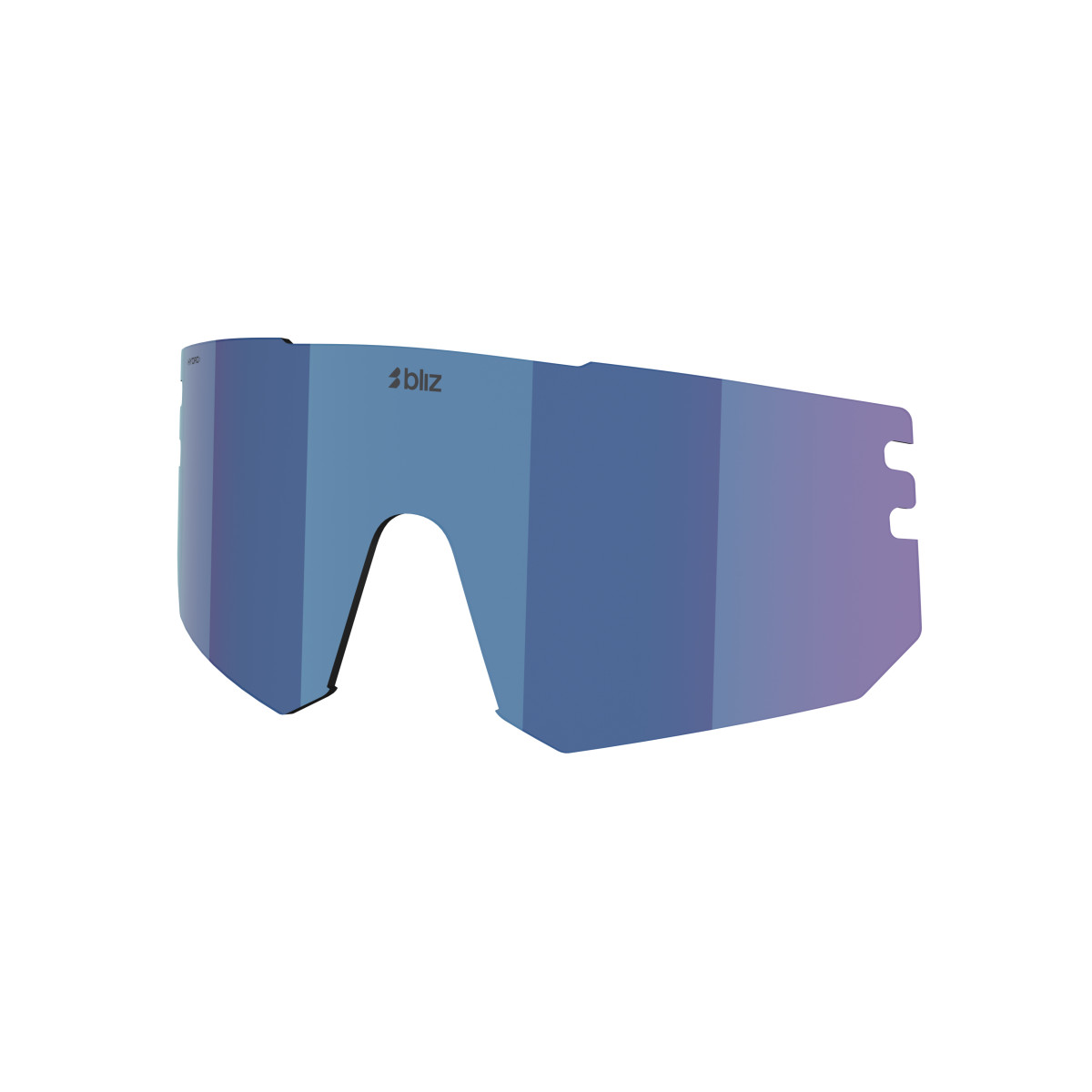 BLIZ P005 Lens | Smoke Blue Multicolour