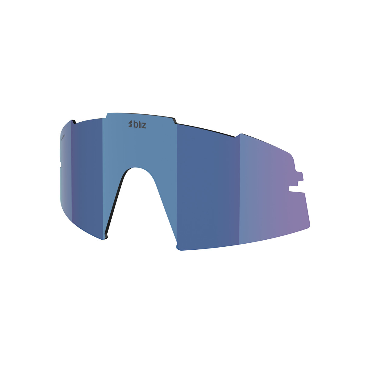 BLIZ P006 Small akinių stikliukas | Smoke Blue Multicolour