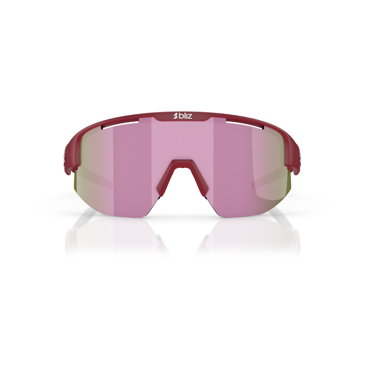 BLIZ Matrix Small akiniai | Burgundy - Brown Rose BLIZ Matrix Small akiniai | Burgundy - Brown Rose
