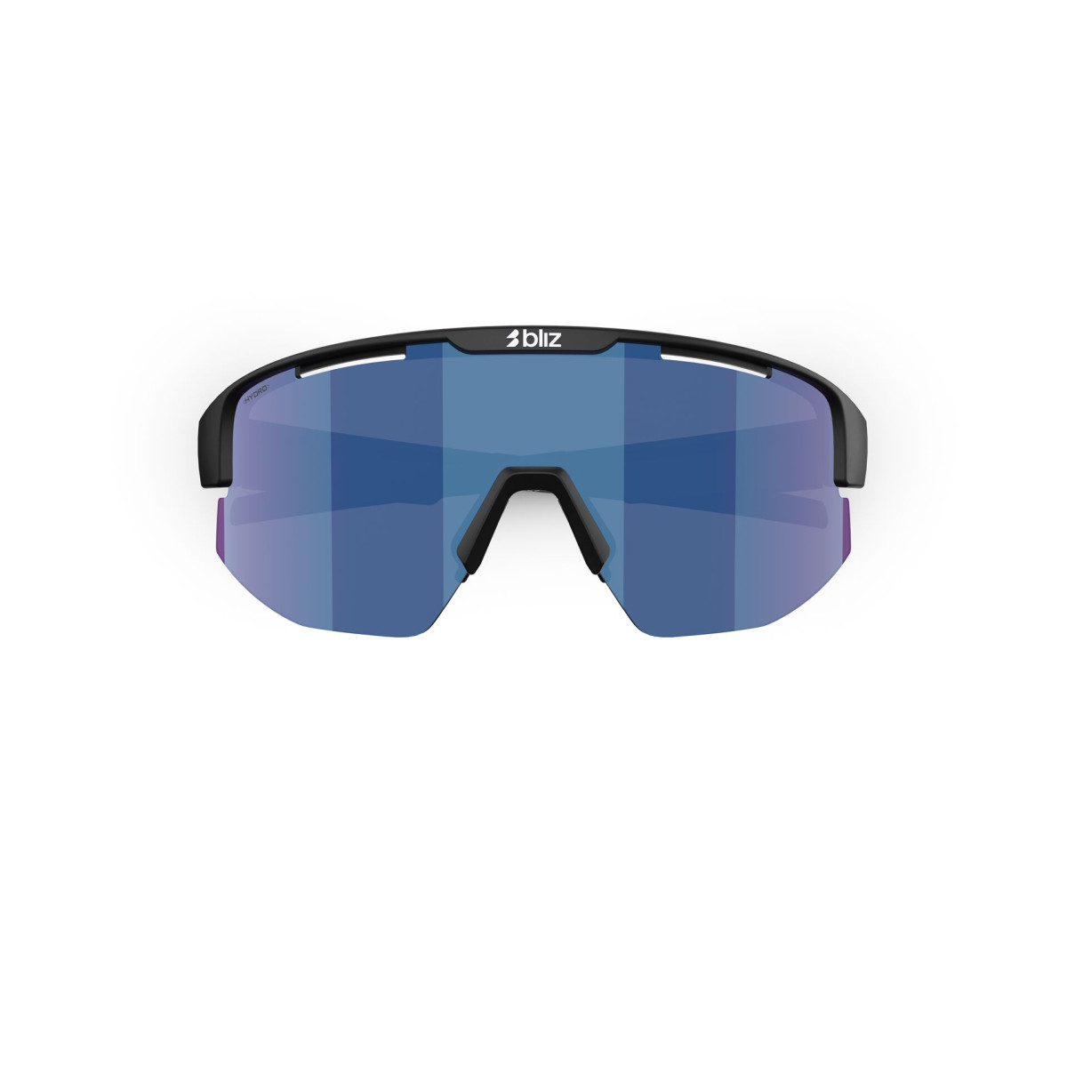 BLIZ Matrix Small akiniai | Matte Black - Smoke Blue Multicolour