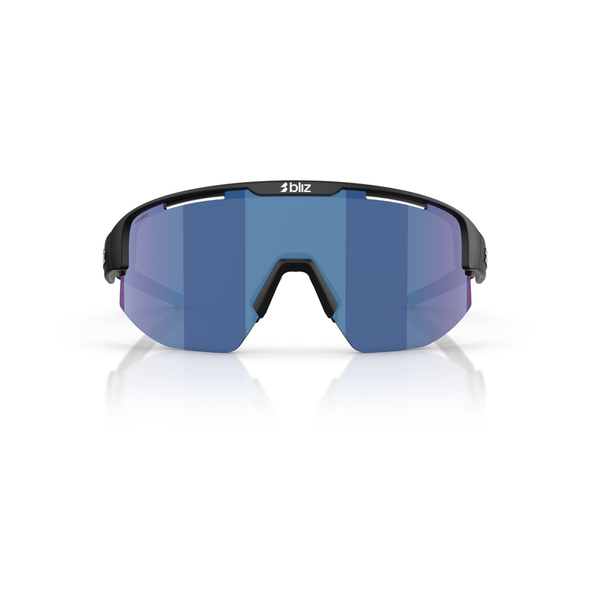 BLIZ Matrix Small akiniai | Matte Black - Smoke Blue Multicolour