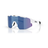 BLIZ Matrix Sunglasses | White - Smoke Blue