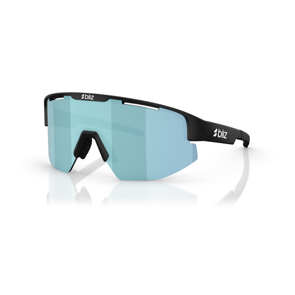 BLIZ Matrix akiniai | Black - Smoke Ice Blue