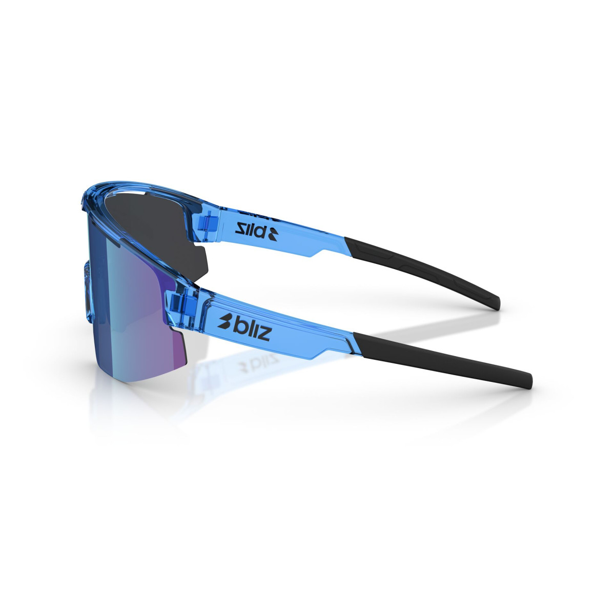 BLIZ Matrix akiniai | Transparent Blue - Smoke Blue Multicolour
