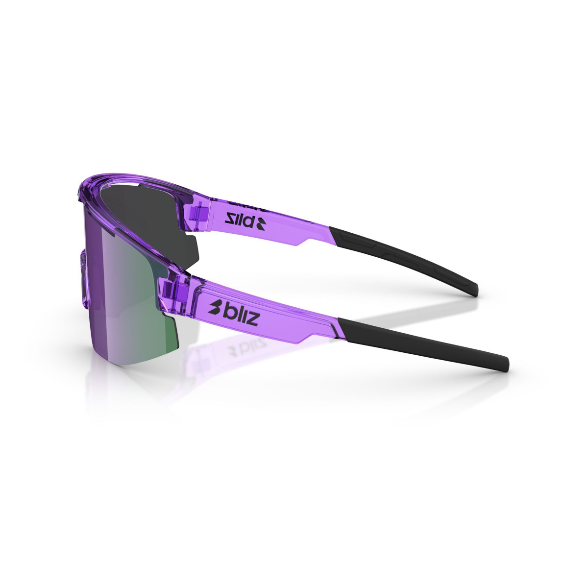 BLIZ Matrix akiniai | Transparent Purple - Smoke Purple