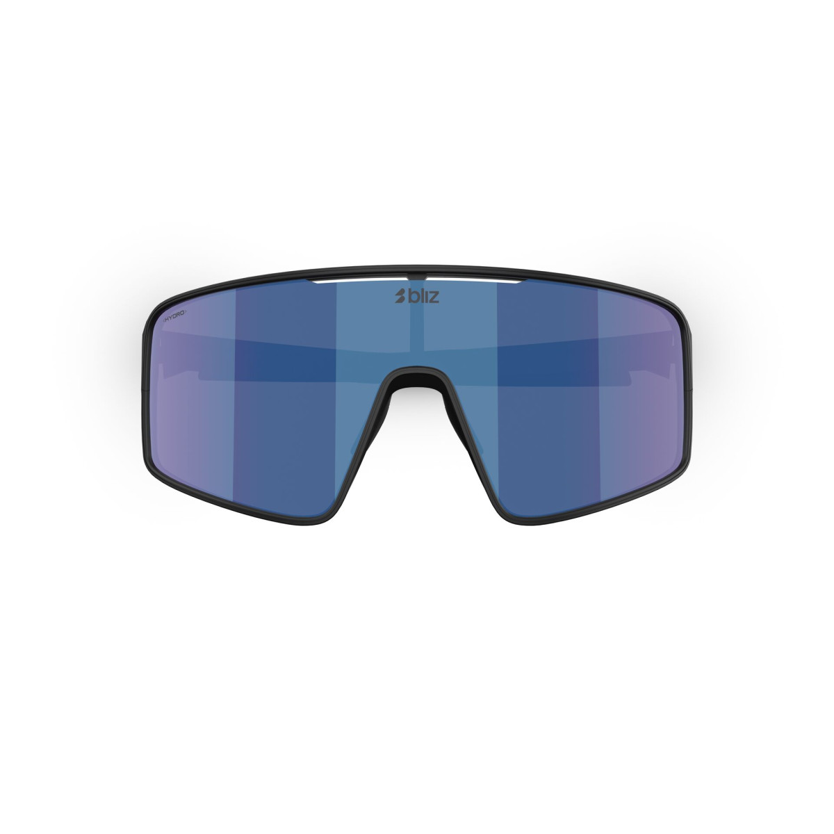 BLIZ P001 Small akiniai | Matte Black - Smoke Blue Multicolour