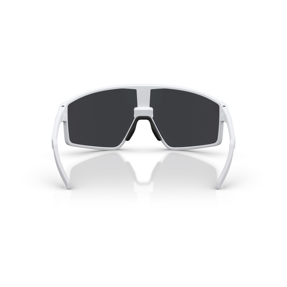 BLIZ P002 Small akiniai | Matte White - Smoke Blue Multicolour