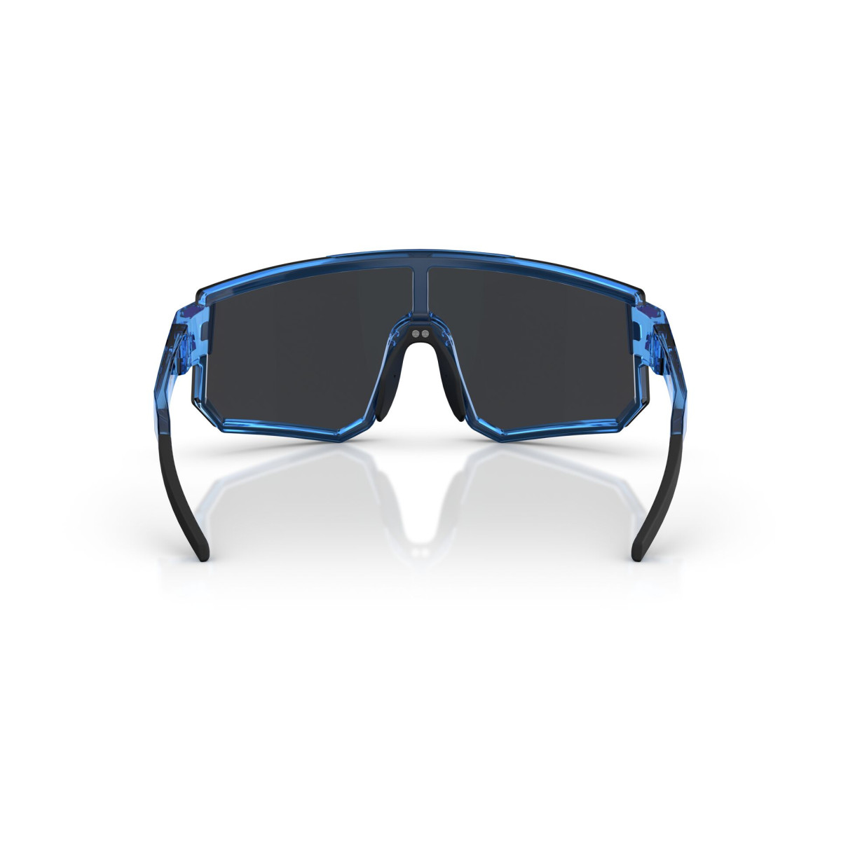 BLIZ P005 Small Sunglasses | Transparent Blue - Smoke Blue Multicolour
