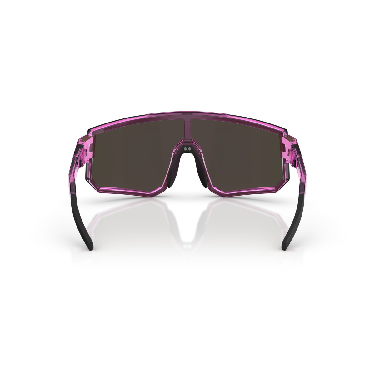 BLIZ P005 Sunglasses | Transparent Pink - Brown Rose Multicolour