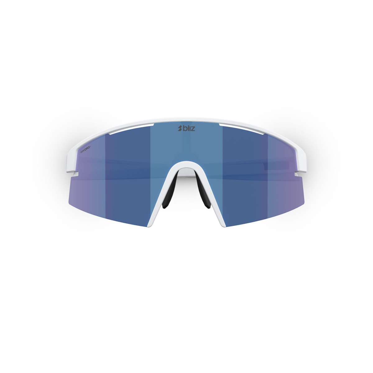 BLIZ P006 Sunglasses | Matte White - Smoke Blue Multicolour