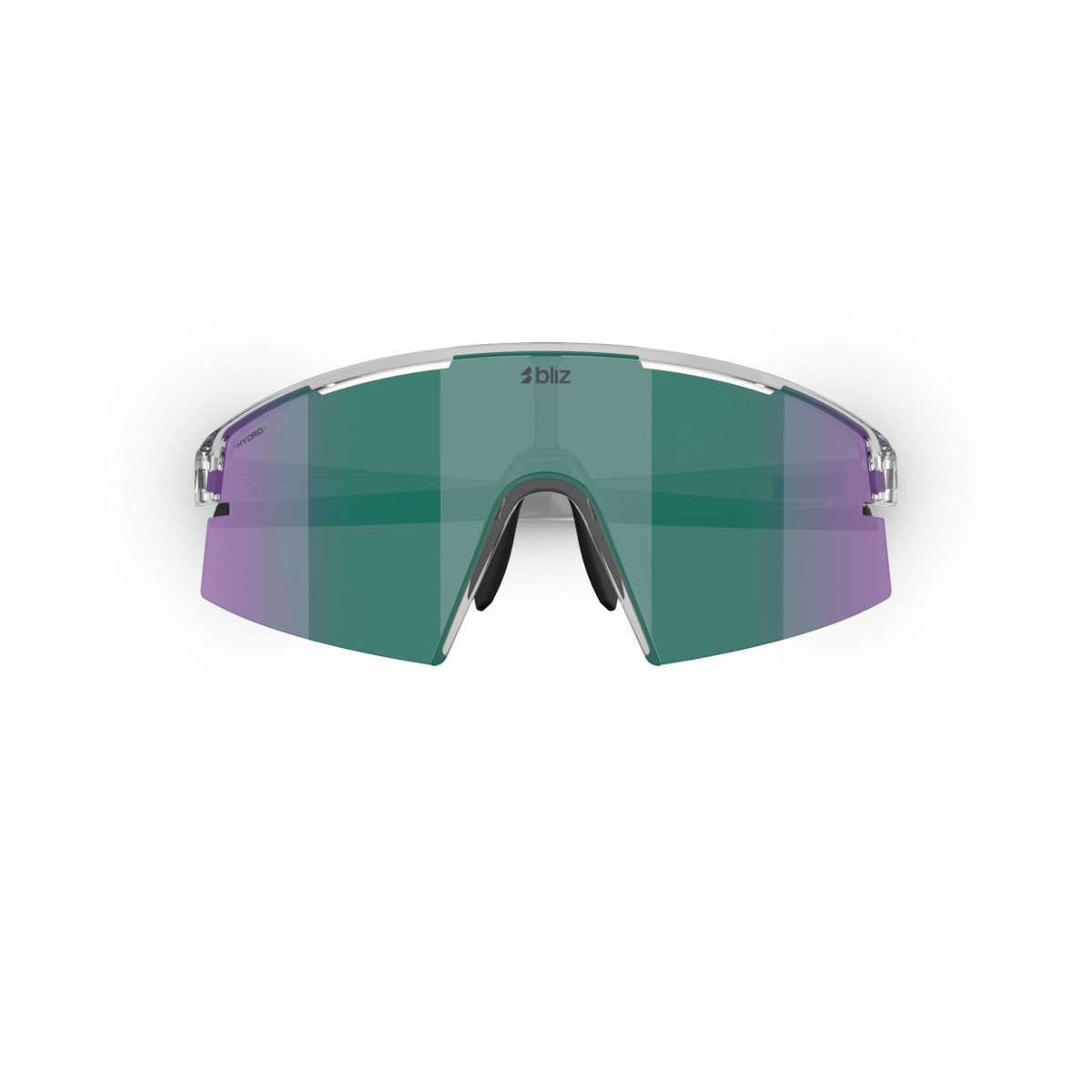 BLIZ P006 Sunglasses | Crystal Black - Green Multicolour