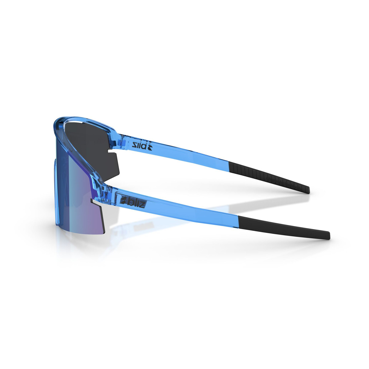 BLIZ P006 Small Sunglasses | Transparent Blue - Smoke Blue Multicolour