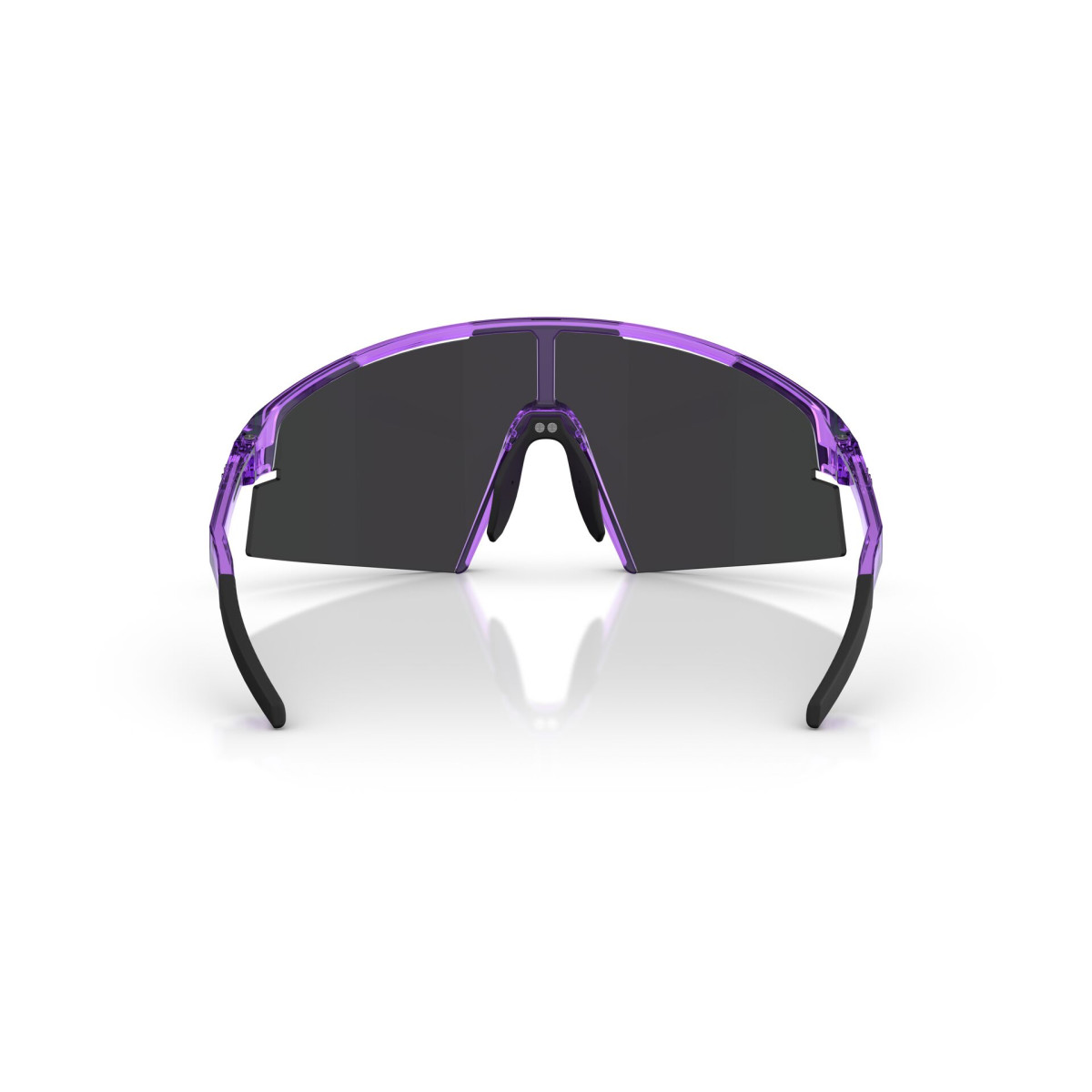 BLIZ P006 Sunglasses | Transparent Purple - Smoke Purple Mirror