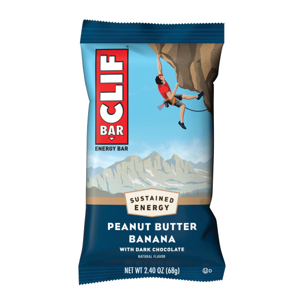 Clif energetinis batonėlis | 68g | Peanut Butter Banana - Dark Chocolate