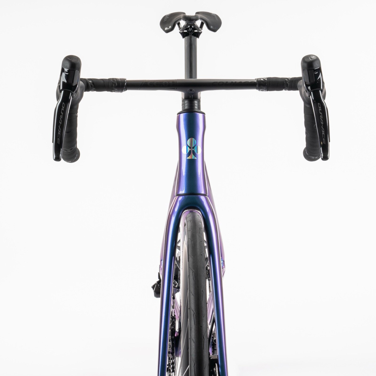 Colnago V4Rs plento dviratis | Shimano Dura Ace R9270 Di2 Disc | Enve WS SES 3.4 C | Purple - Silver