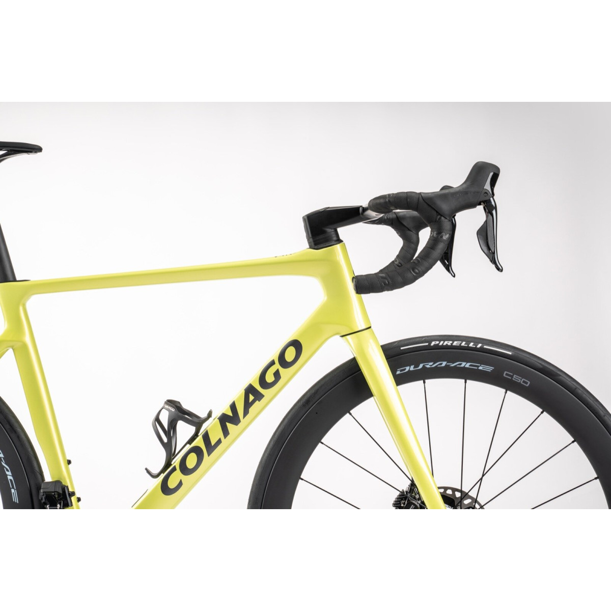Colnago V4Rs plento dviratis | Shimano Dura Ace R9270 Di2 Disc | Fulcrum Racing Wind 400 DB | Green - Black