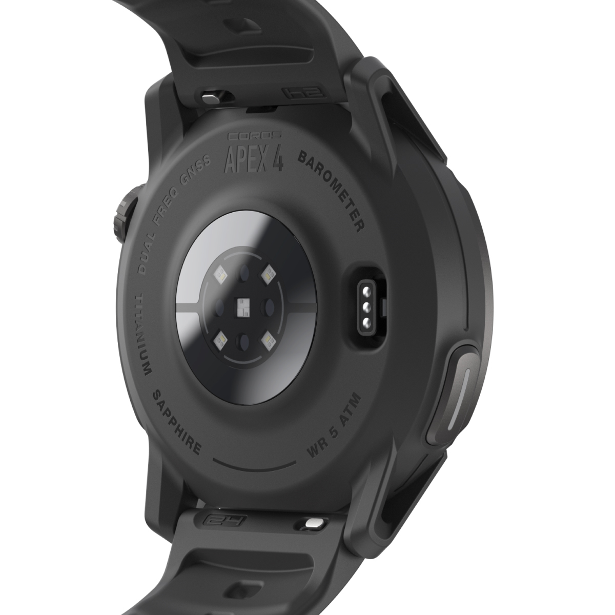 COROS APEX 4 GPS išmanusis laikrodis | 42 mm | Black