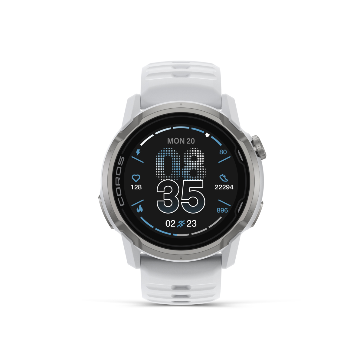 COROS APEX 4 GPS išmanusis laikrodis | 46 mm | White