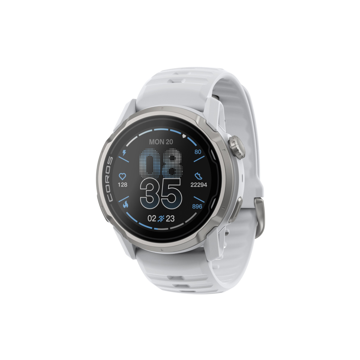 COROS APEX 4 GPS išmanusis laikrodis | 46 mm | White