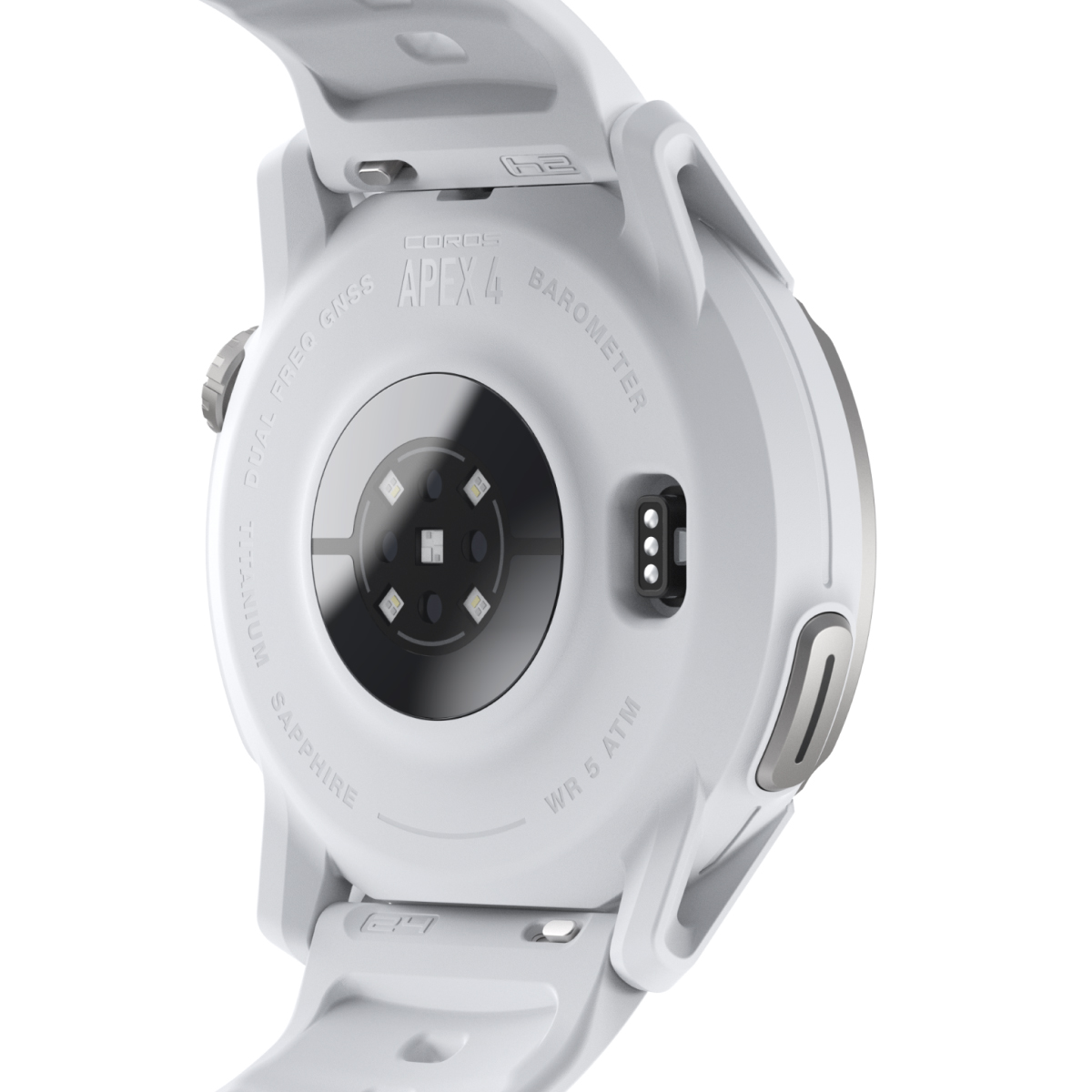 COROS APEX 4 GPS išmanusis laikrodis | 46 mm | White