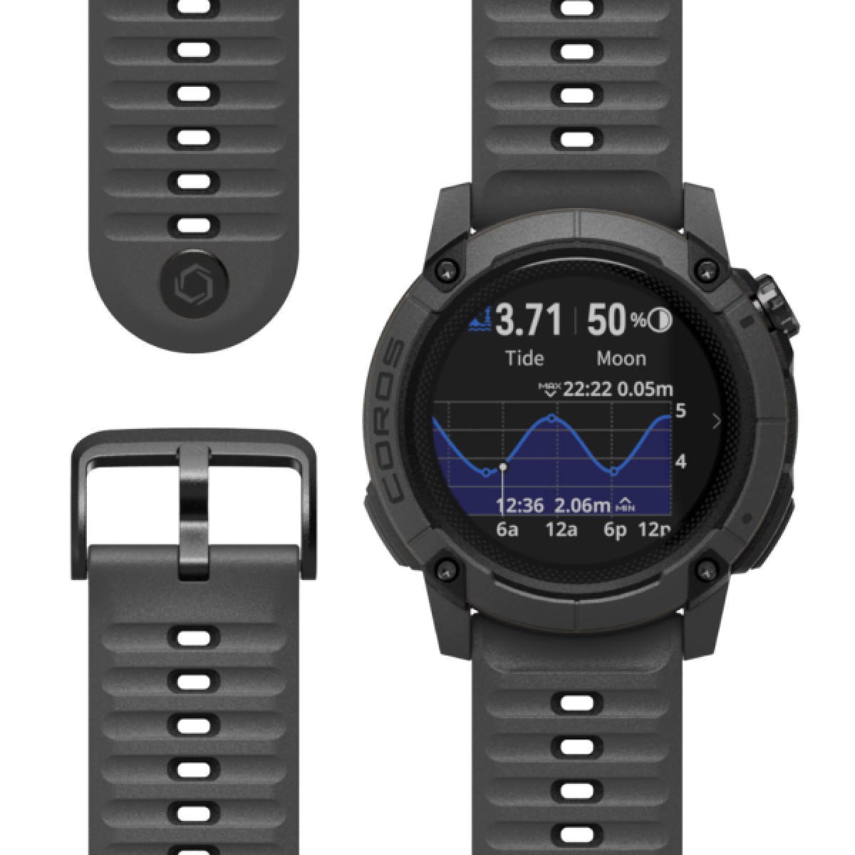COROS NOMAD GPS išmanusis laikrodis | Dark Grey
