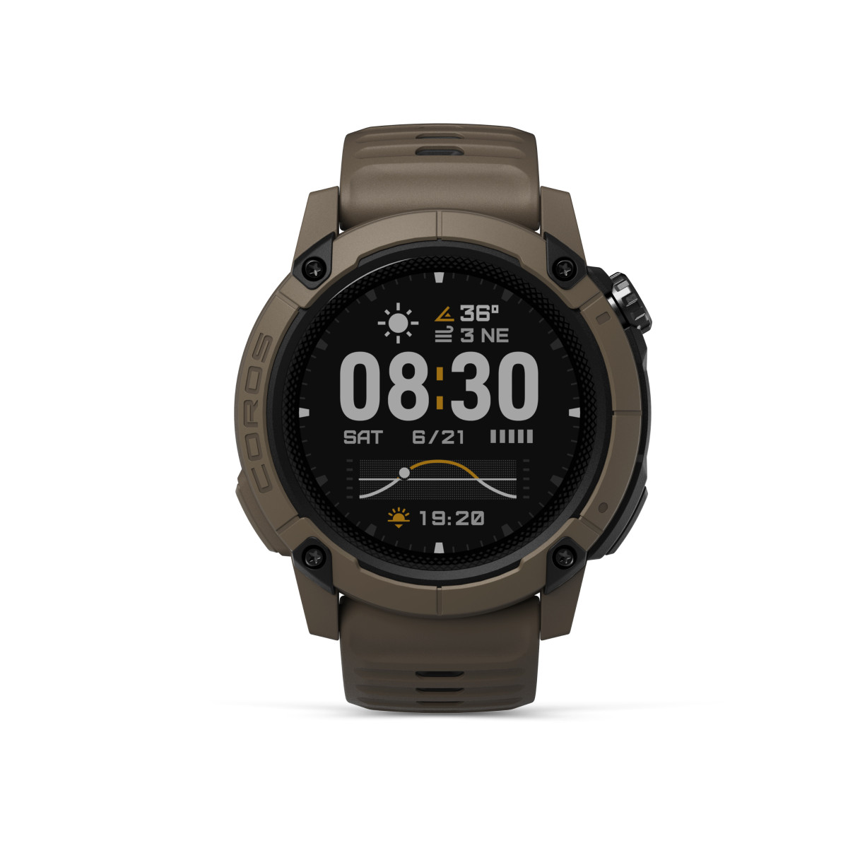 COROS NOMAD GPS išmanusis laikrodis | Brown