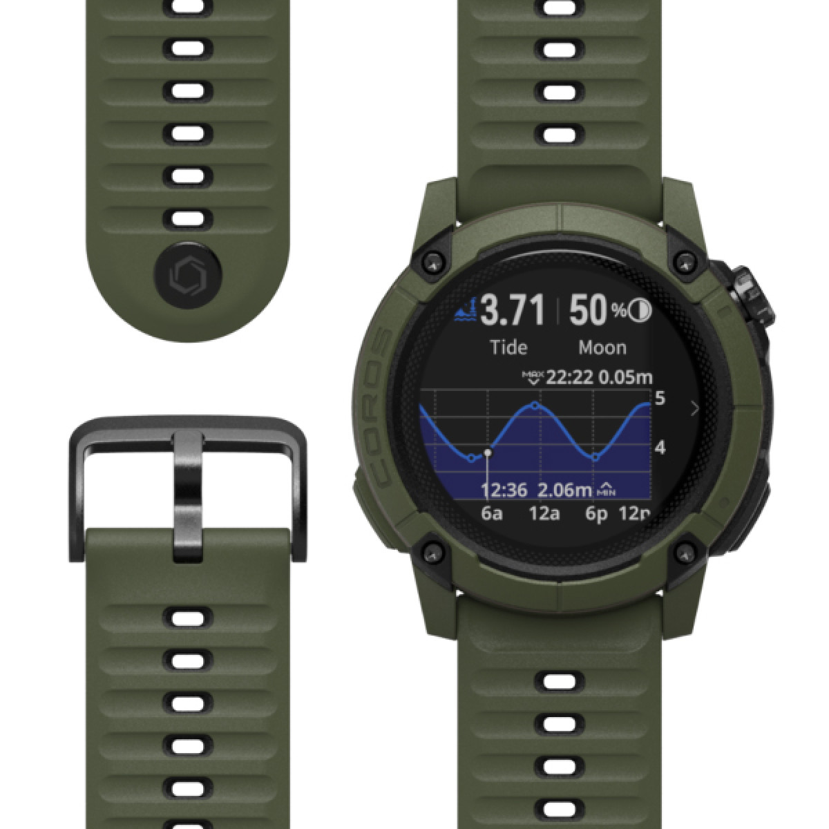 COROS NOMAD GPS išmanusis laikrodis | Green