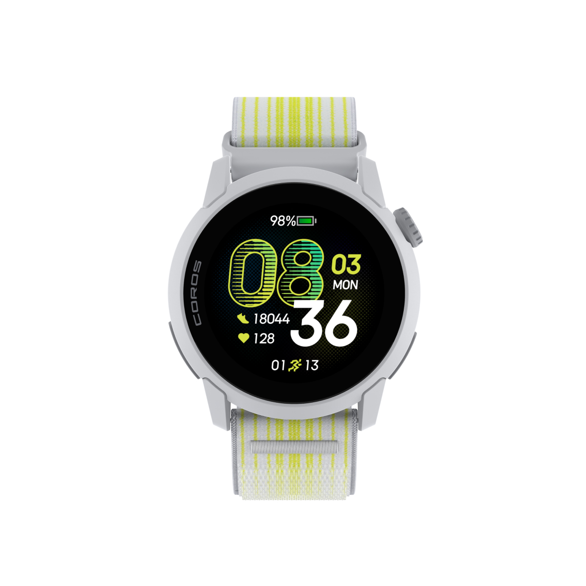 COROS PACE 4 GPS išmanusis laikrodis | White - Nylon