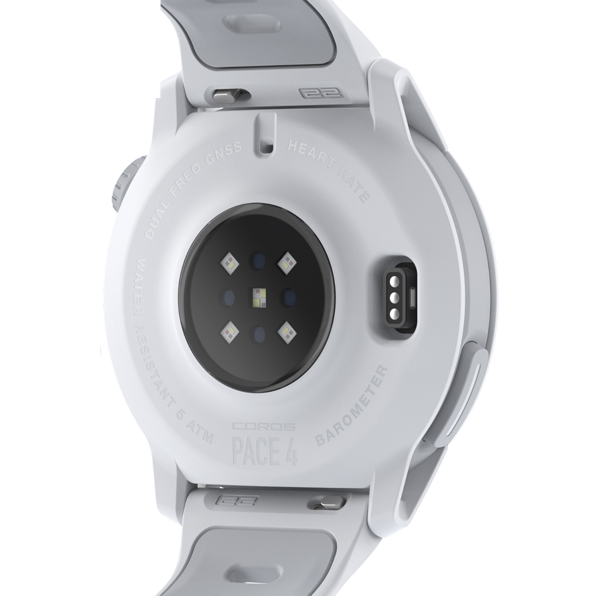 COROS PACE 4 GPS išmanusis laikrodis | White - Silicone