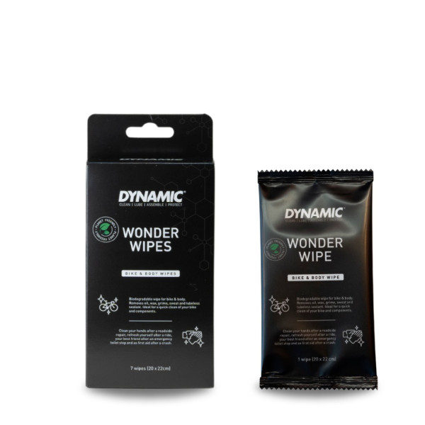 Dynamic Wonder Wipes valymo servetėlės | 7 vnt.