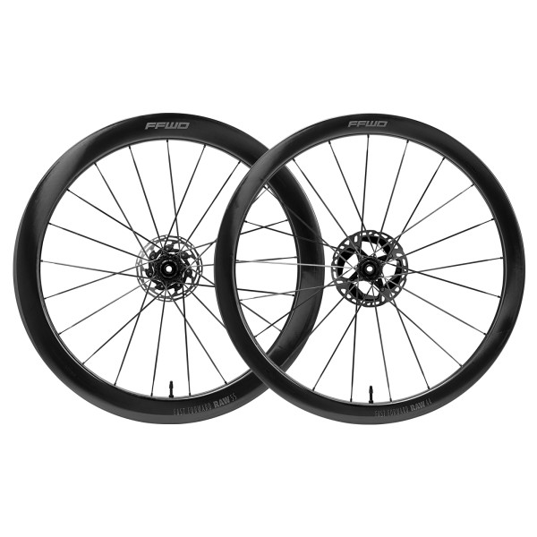 Fast Forward RAW 44/55 karboniniai ratai | Gloss Black