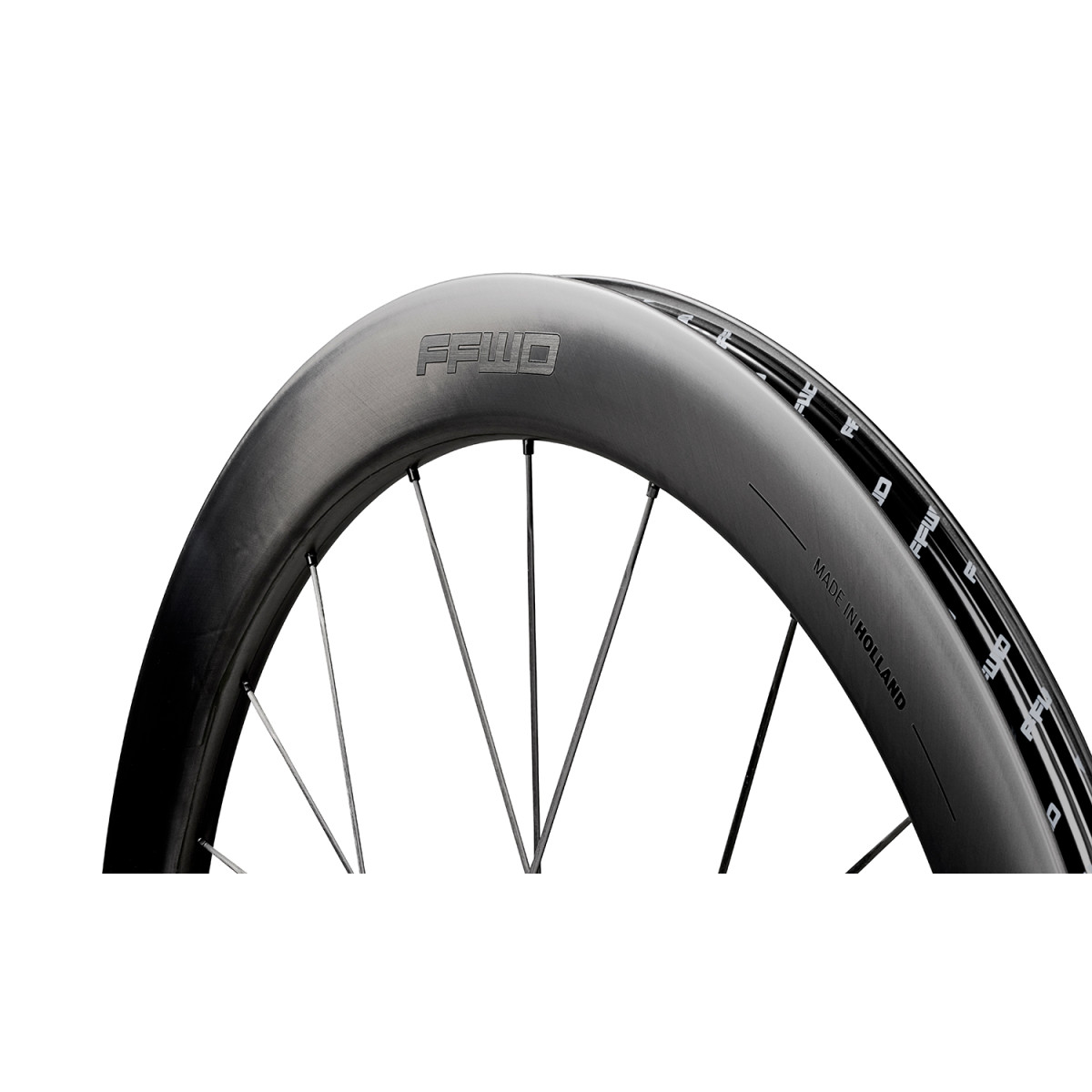 Fast Forward RAW 44/55 Carbon Wheels | Matt Black