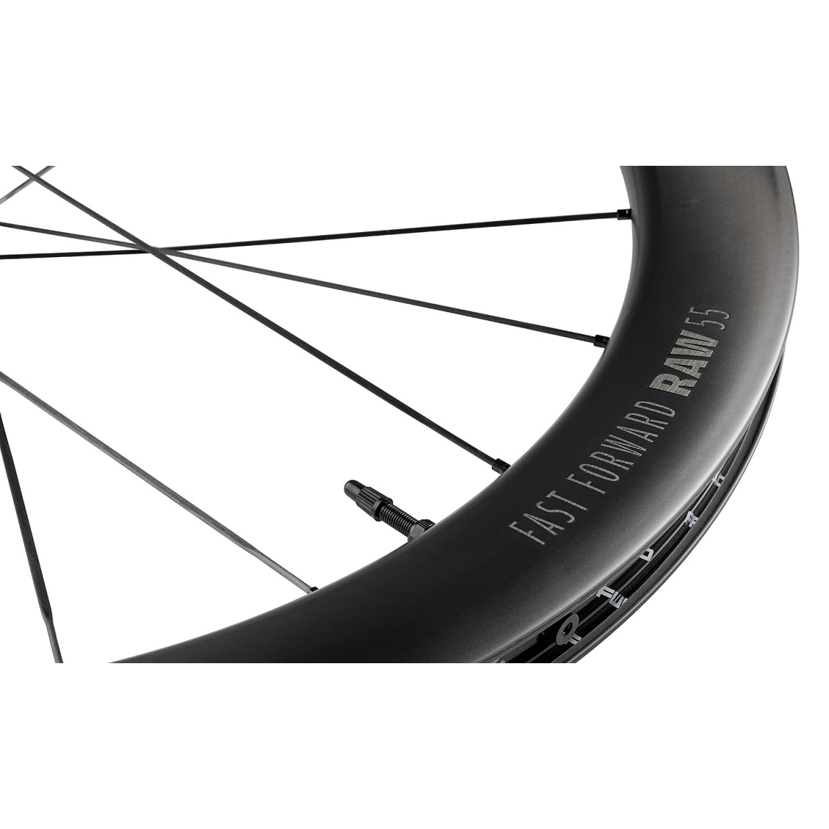 Fast Forward RAW 44/55 Carbon Wheels | Matt Black