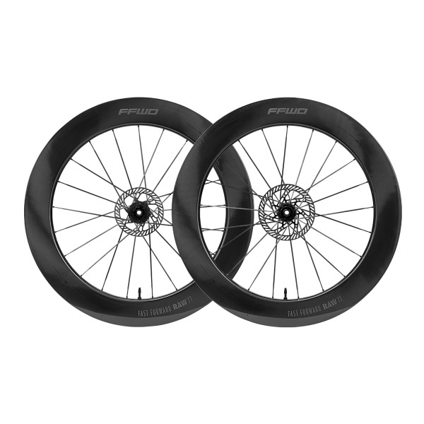 Fast Forward RAW 77 karboniniai ratai | Gloss Black