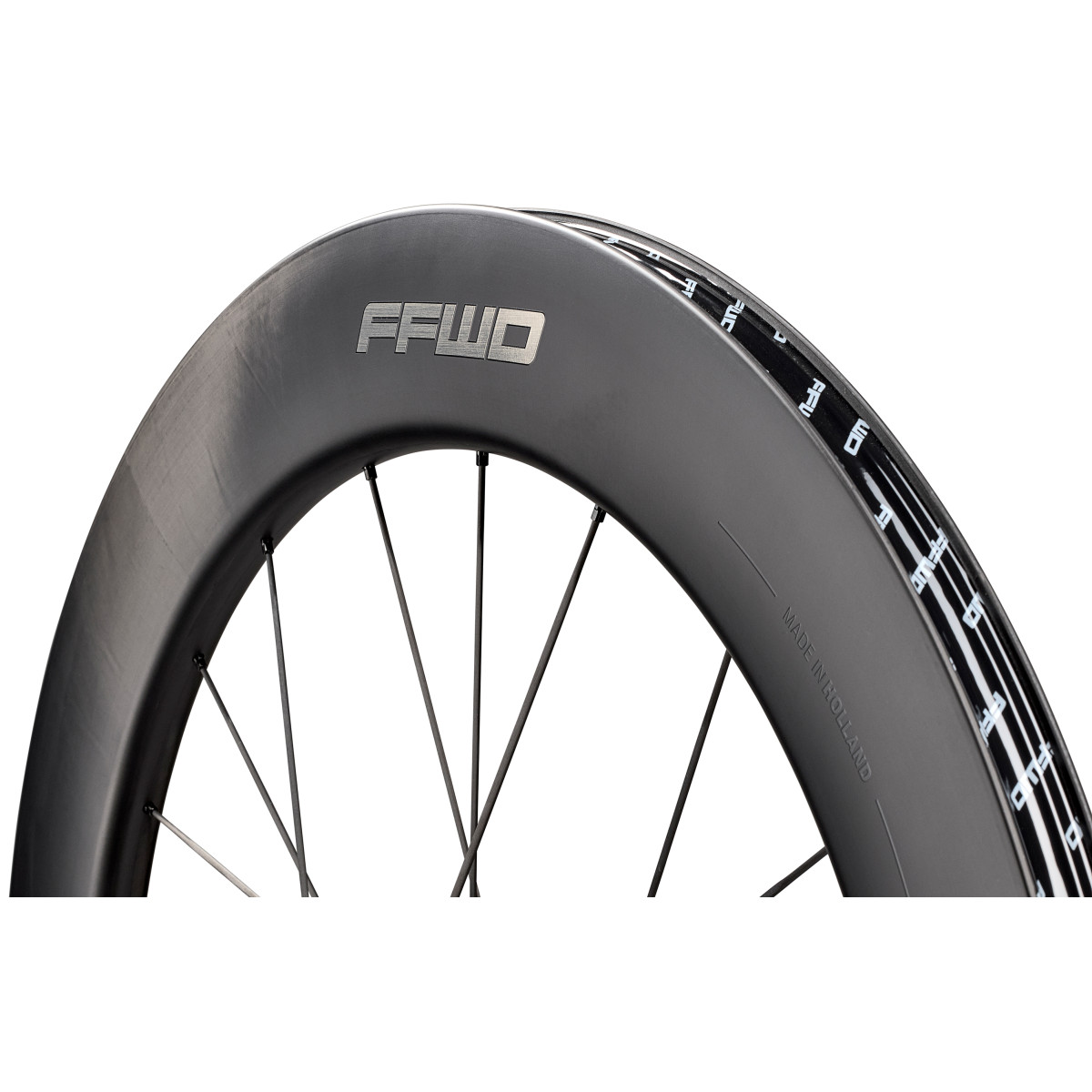 Fast Forward RAW 77 karboniniai ratai | Matt Black