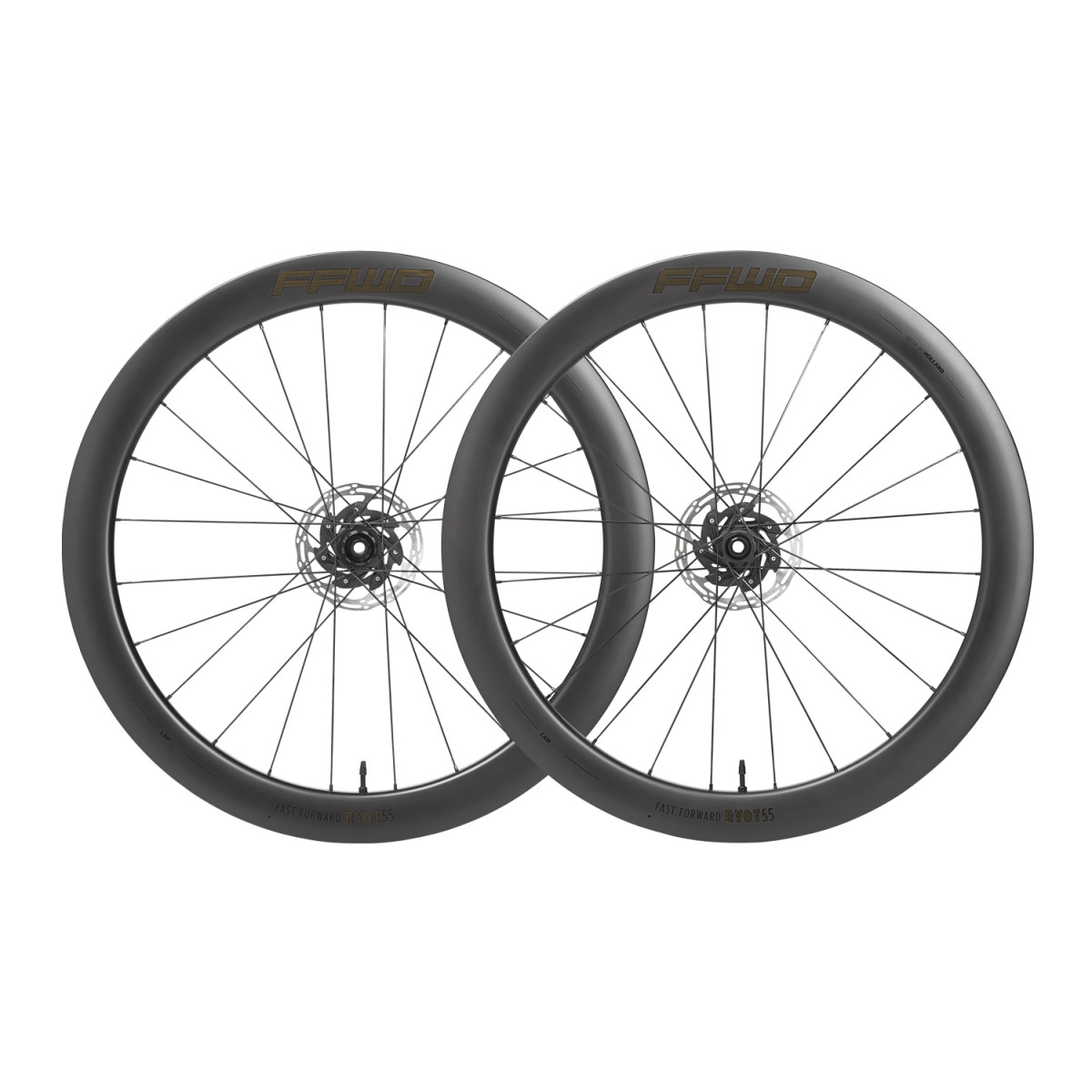 Fast Forward RYOT 55 karboniniai ratai | FFWD | Black Fast Forward RYOT 55 karboniniai ratai | FFWD | Black