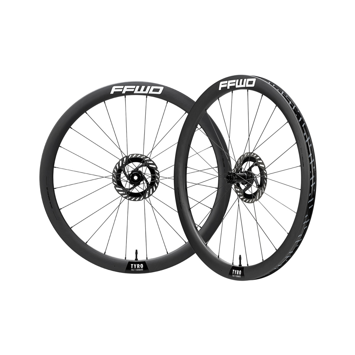 Fast Forward TYRO V3 karboniniai ratai | FFWD | Black