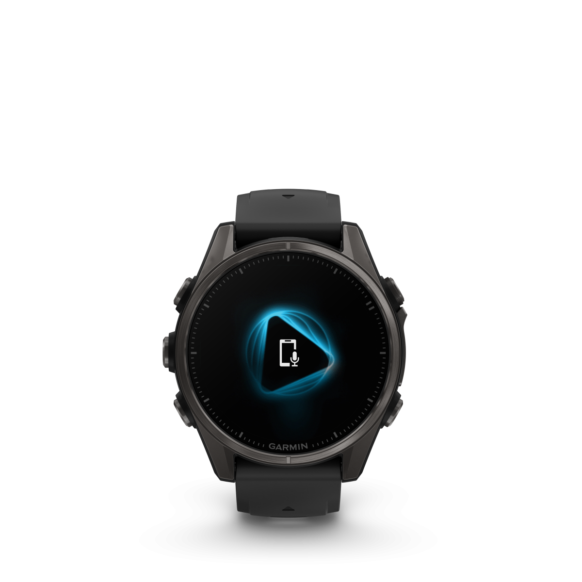 Garmin fēnix® 8 Amoled Titanium - Sapphire išmanusis laikrodis | 43 mm | Carbon Gray - Black