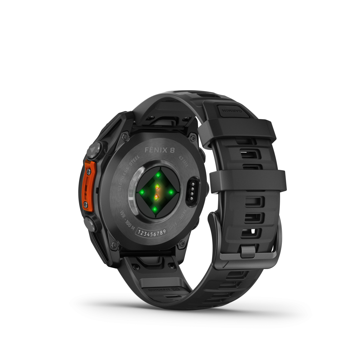 Garmin fēnix® 8 Amoled išmanusis laikrodis | 47 mm | Slate Gray - Black