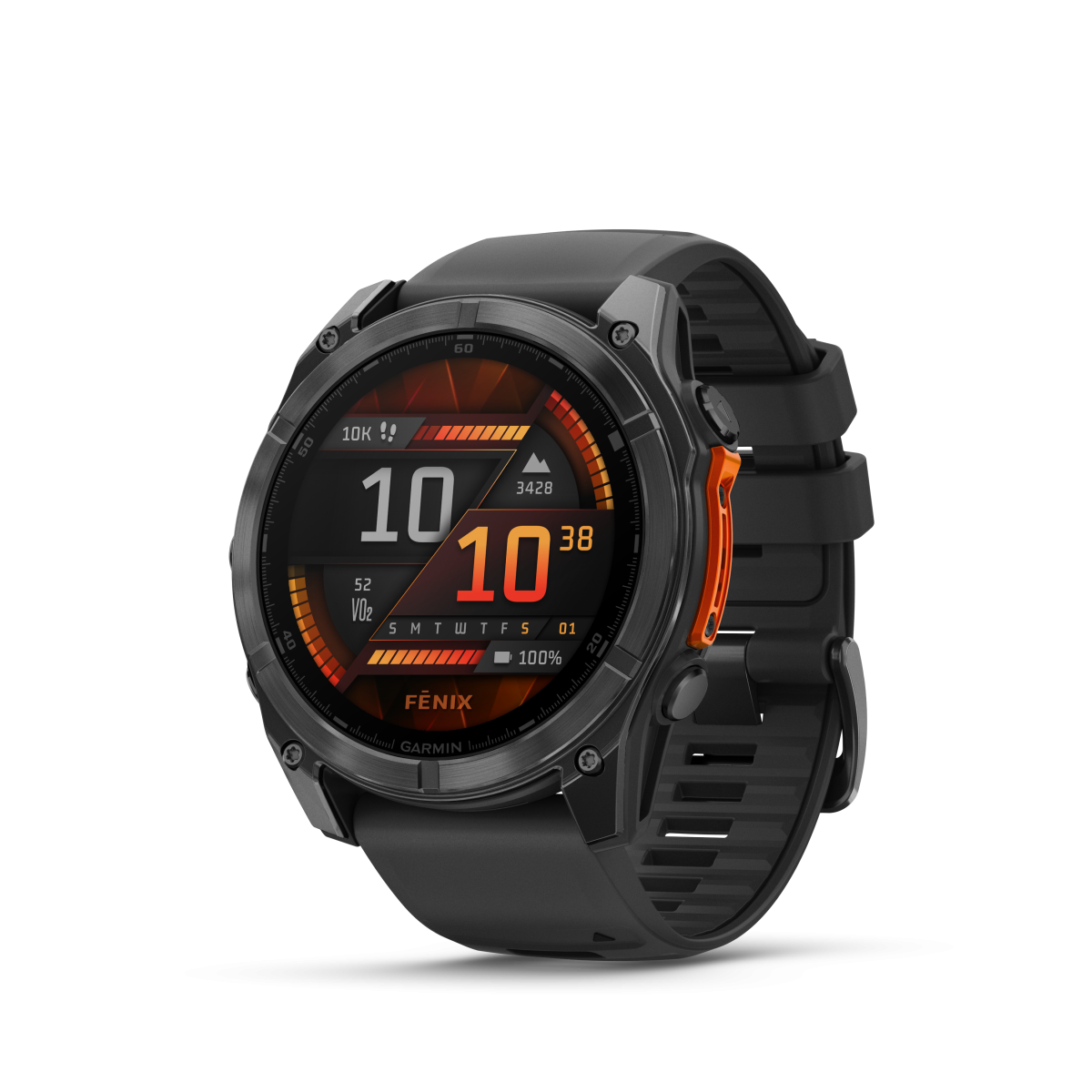 Garmin fēnix® 8 Amoled Smart Watch | 51 mm | Slate Gray - Black