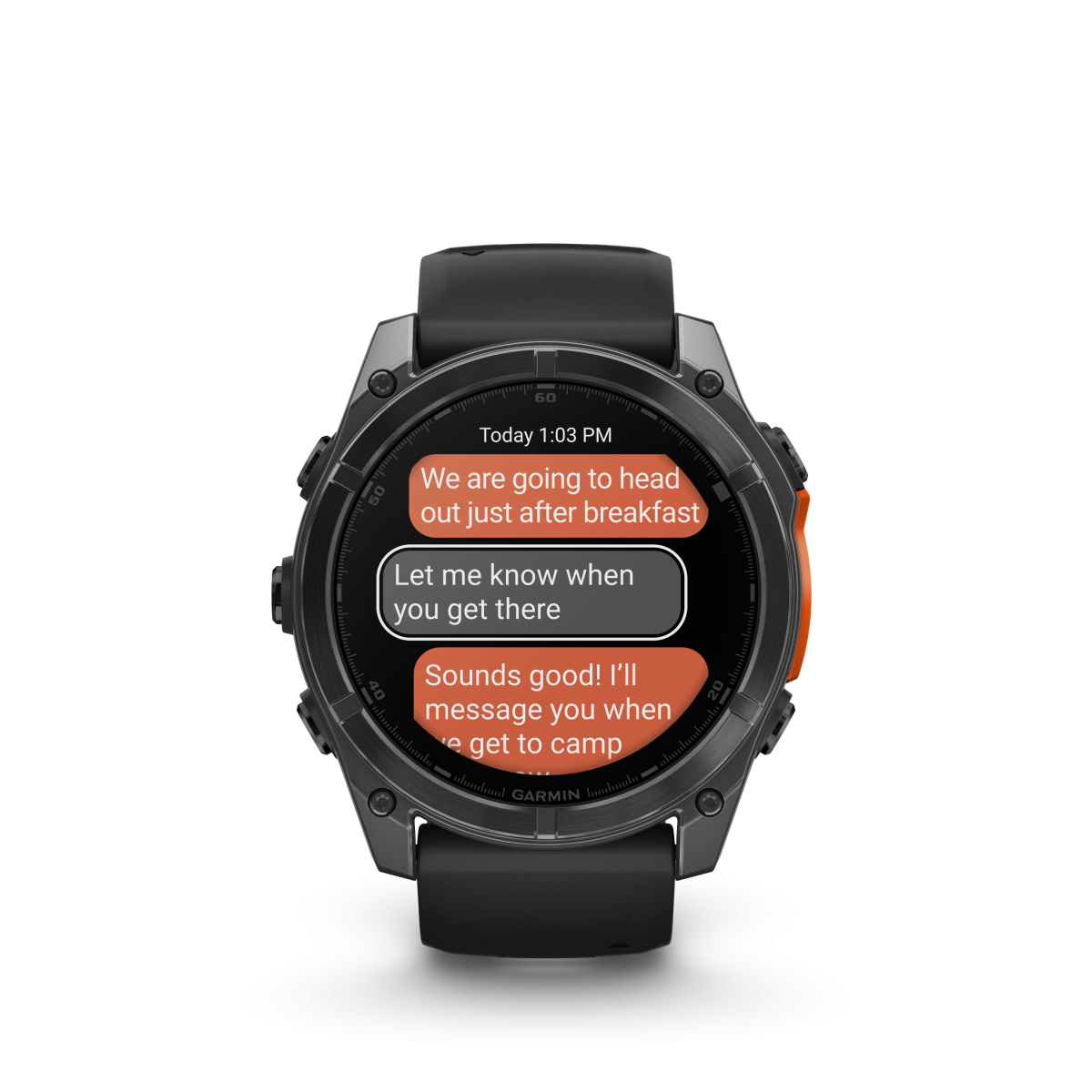 Garmin fēnix® 8 Amoled Smart Watch | 51 mm | Slate Gray - Black