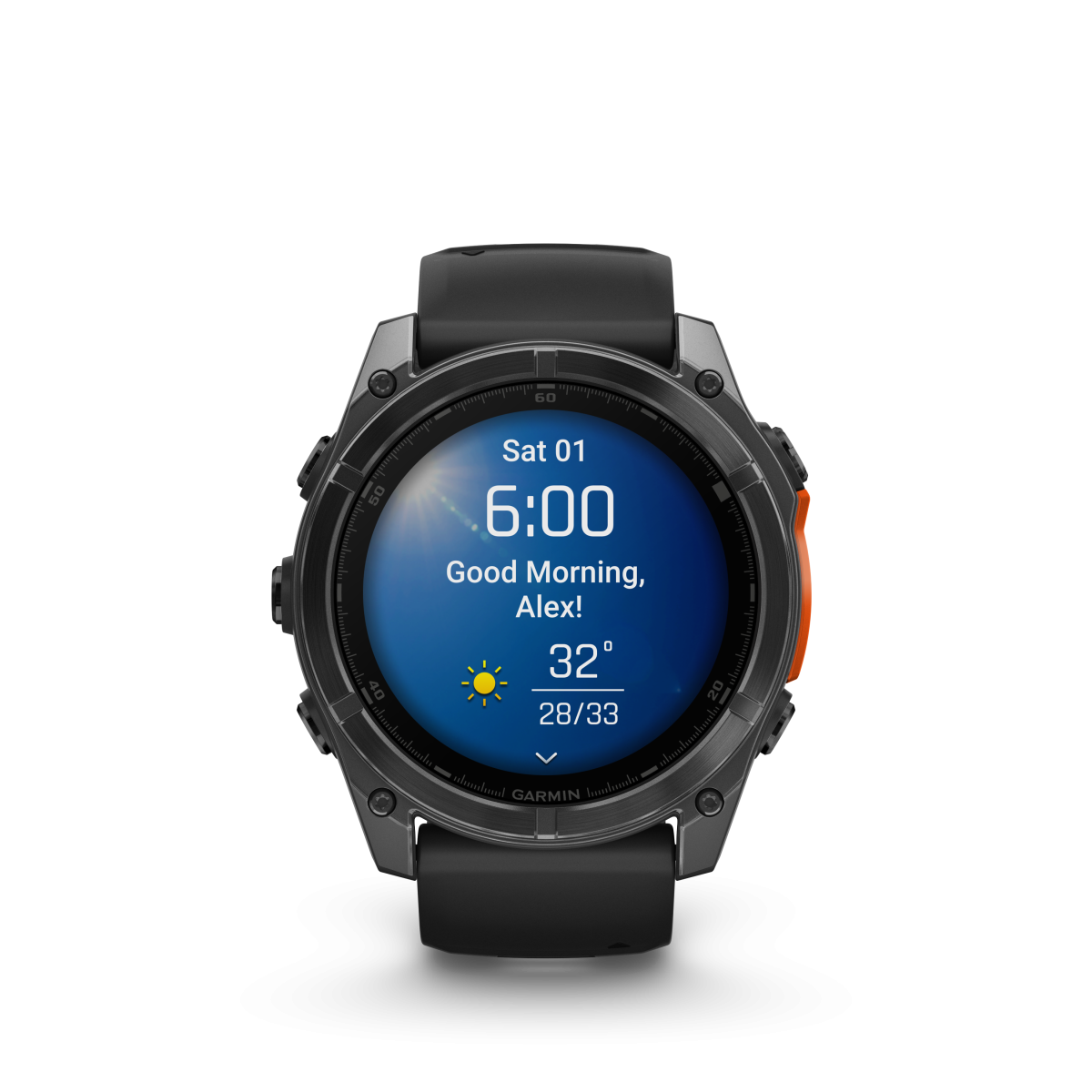 Garmin fēnix® 8 Amoled Smart Watch | 51 mm | Slate Gray - Black