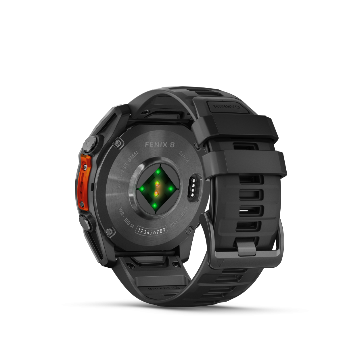 Garmin fēnix® 8 Amoled Smart Watch | 51 mm | Slate Gray - Black