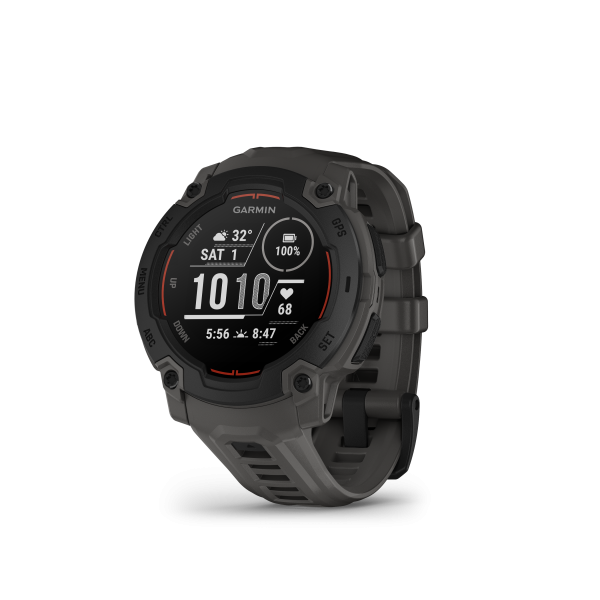 Garmin Instinct E išmanusis laikrodis | 45 mm | Black