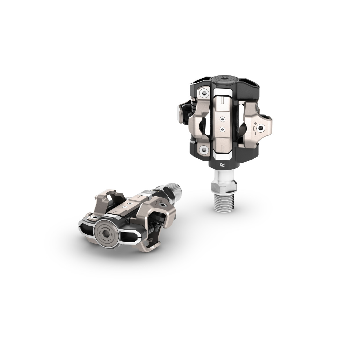 Garmin Rally XC110 Single Sensing Power Meter pedalai | Shimano SPD