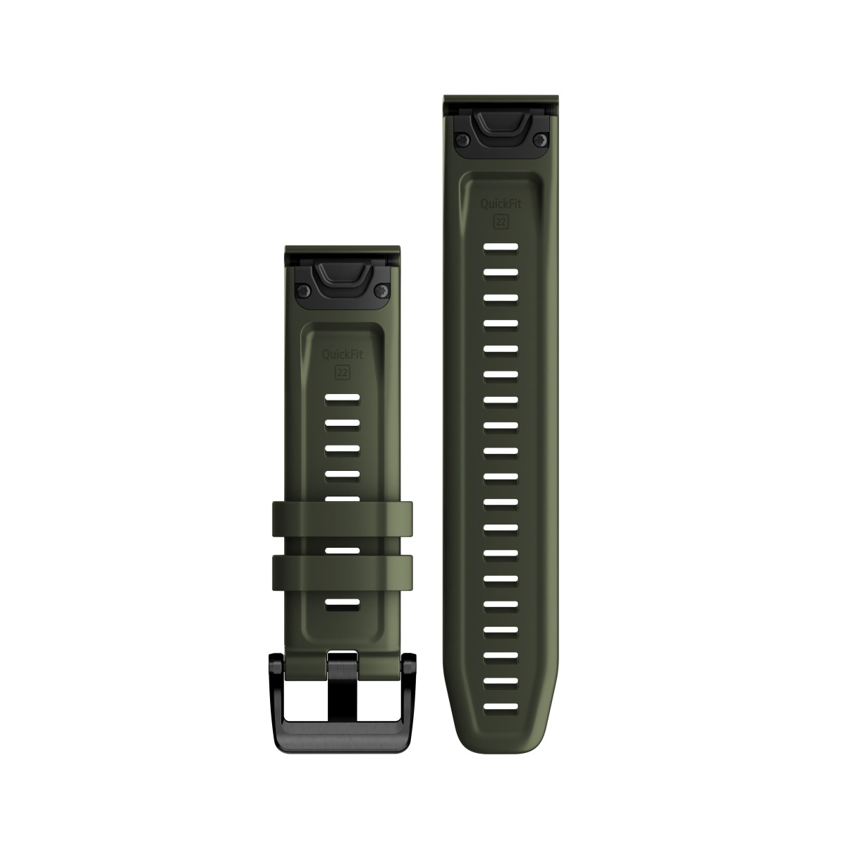 Garmin QuickFit 22 Silicone Watch Band Moss Velonova