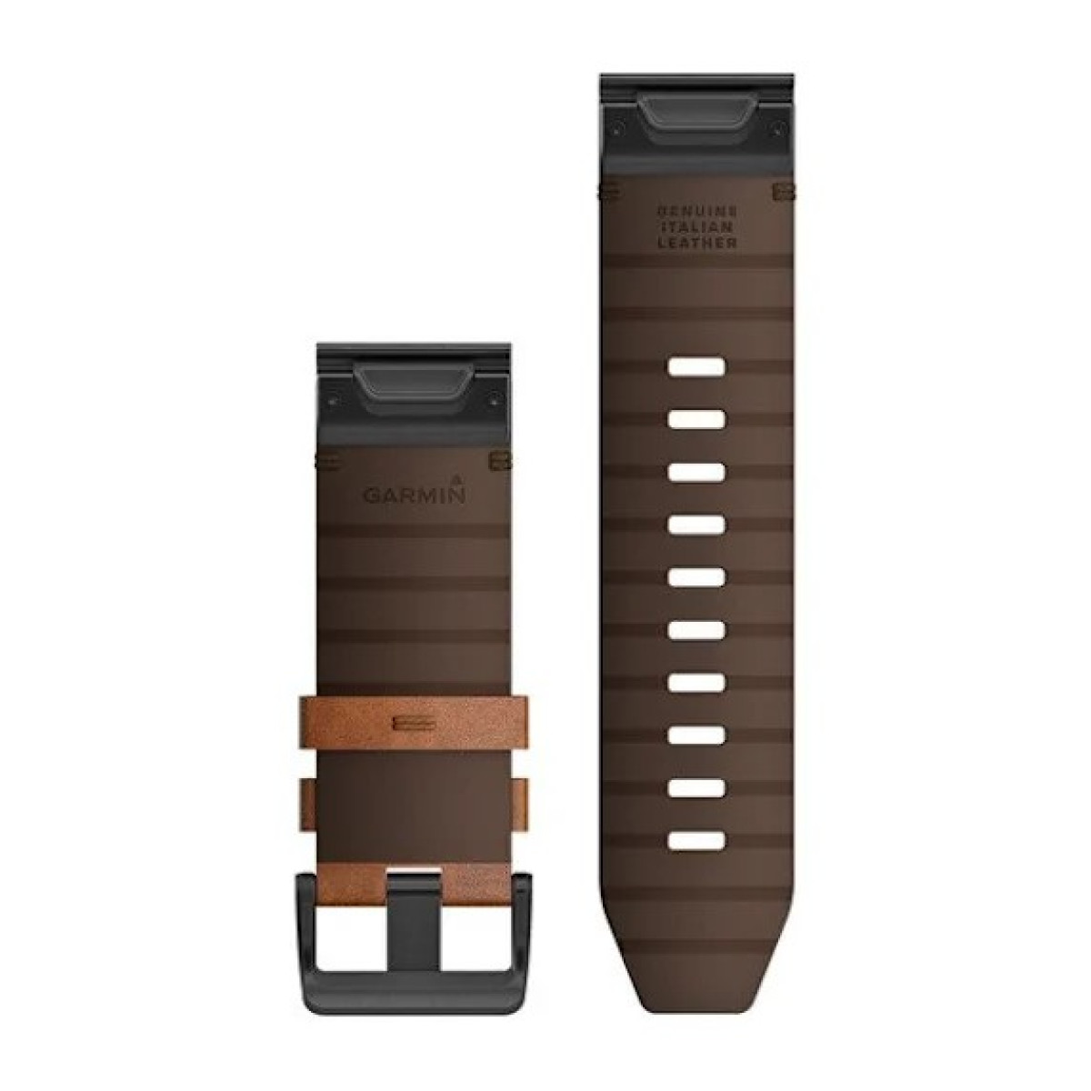 Garmin QuickFit® 26 odinė laikrodžio apyrankė | Chestnut Garmin QuickFit® 26 odinė laikrodžio apyrankė | Chestnut
